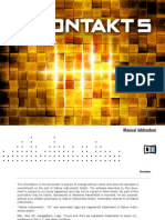 Kontakt 5 Manual Addendum English PDF