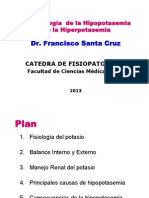 Fisiopatologia Del Potasio FP 2013