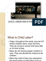 Child Labor and Ethics