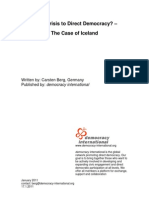 Direct Democracy Iceland Democracy International