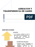 Aireacion y Transferencia de Gases 1