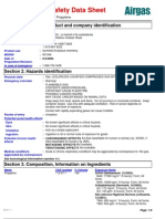 Material Safety Data Sheet: Section 1. Chemical Product and Company Identification