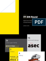 FF DIN Round Digital Block Letters