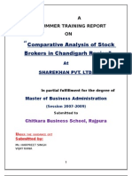 Comparative Analysis of Stock Brokers