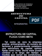 Estructura de Capital