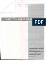 Plan de Manejo Ambiental Villanueva