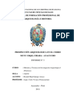 Modelo Informe de Prospeccion Arqueologica