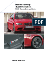 BMW M3 Aftersales Training Information