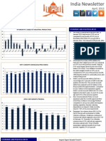 April, 2013: Iip Growth % (Index of Industrial Production)