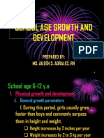 School Age Growth and Development