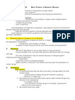 Chapter 11 - Drug Therapy in Geriatrics