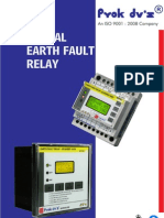 Earth Fault Relay Digital