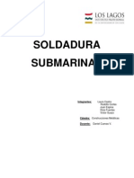 Soldadura Submarina