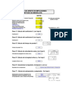 Calculo Golpe de Ariete en Impulsiones