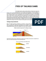 Tailings Dam Construction Methods