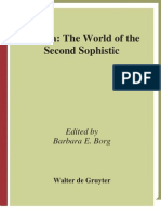 Barbara E. Borg Paideia The World of The Second Sophistic Millennium Studies 2004