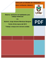 Habilidades Aplicadas A La Solucion de Problemas