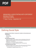 7-Negotiation With Different Social Styles