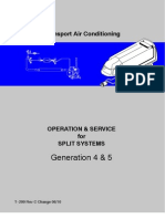 Carrier Transport Air Conditioning Split System Generations 4 & 5 Operation & Service Manual