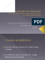 Doctorado en Derecho - A+ o 2013 - Actualizado Power Point