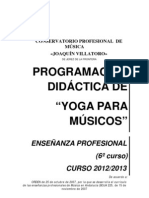 Yoga para Músicos