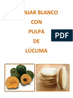 MANJAR BLANCO Coon Pulpa de Lucuma