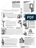 Reloading Dies: Complete Instructions For