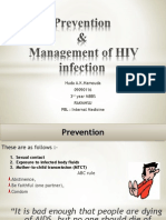 Management of HIV Infection