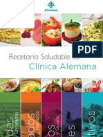 Recetario Saludable Clinica Alemana