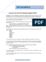 Generate Idoc From The Payment Program (F110)