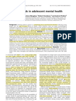 Collishaw Et Al (2004) Time Trends in Adolescent Mental Health