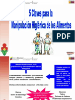 5 Claves de Higiene y Manipulacion de Alimentos