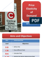 Elasticity of Demand