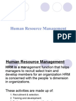 Human Resource Management