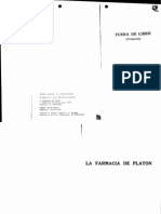 Jacques Derrida - La Farmacia de Platón PDF