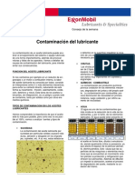 Contaminacion Del Lubricante