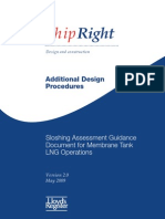 LR Sloshing Assessment Guidance Document Form Membrane Tank LNG Operations (V2 0) May 2009