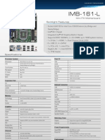 IMB-161-L: Mini-ITX Motherboard Spotlight Features