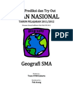 Soal Try Out Un 2012 Sma Geografi