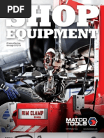 Shop Equipment Flyer