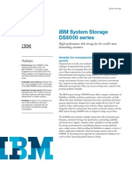 IBM System Storage DS8000 Series: High-Performance Disk Storage For The World's Most Demanding Customers