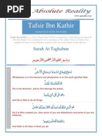 Tafsir Ibn Kathir: Surah at Taghabun