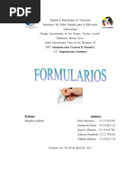 Exposicion de Los Formularios