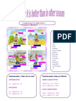Degrees Comparison Adjectives