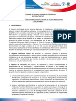 TDR Promotores Comunitarios PROMAREN PDF