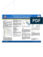 Predicting Antigenic Simillarity From Sequence For Influenza Vaccine Strain Selection (Poster)