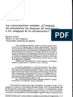 Representaciones Mentales PDF