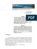 Estrategia Saude Da Familia Reflexao Sobre Algumas de Suas Premissas