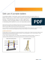 Safe Use Portable Ladders Fact Sheet 3443 PDF