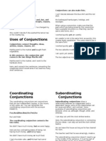 What Are Conjunctions: Conjunctions Can Also Make Lists